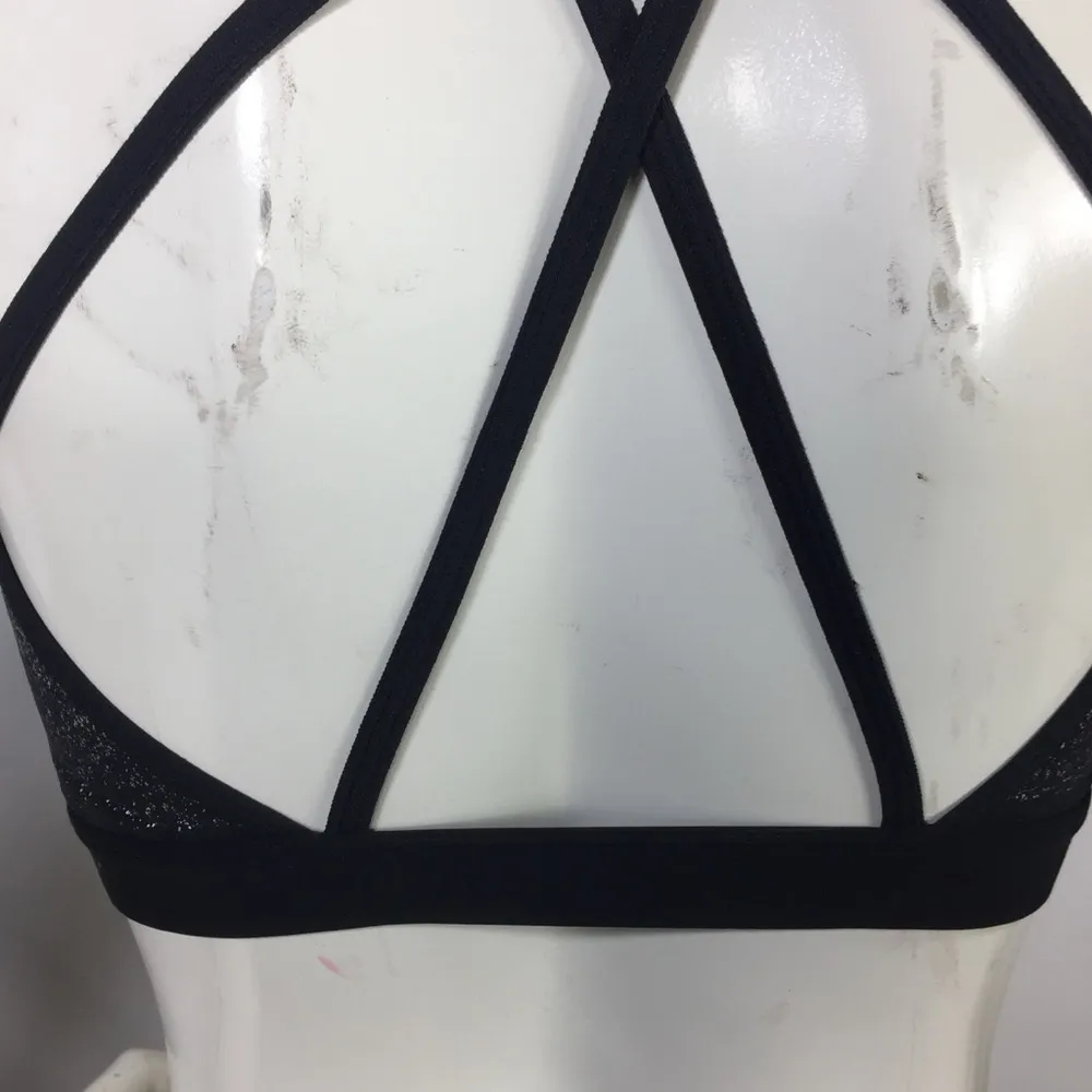 Zella Body Yoga + Studio Black Radiant Low Impact Sports Bra Size S Black - Image 6