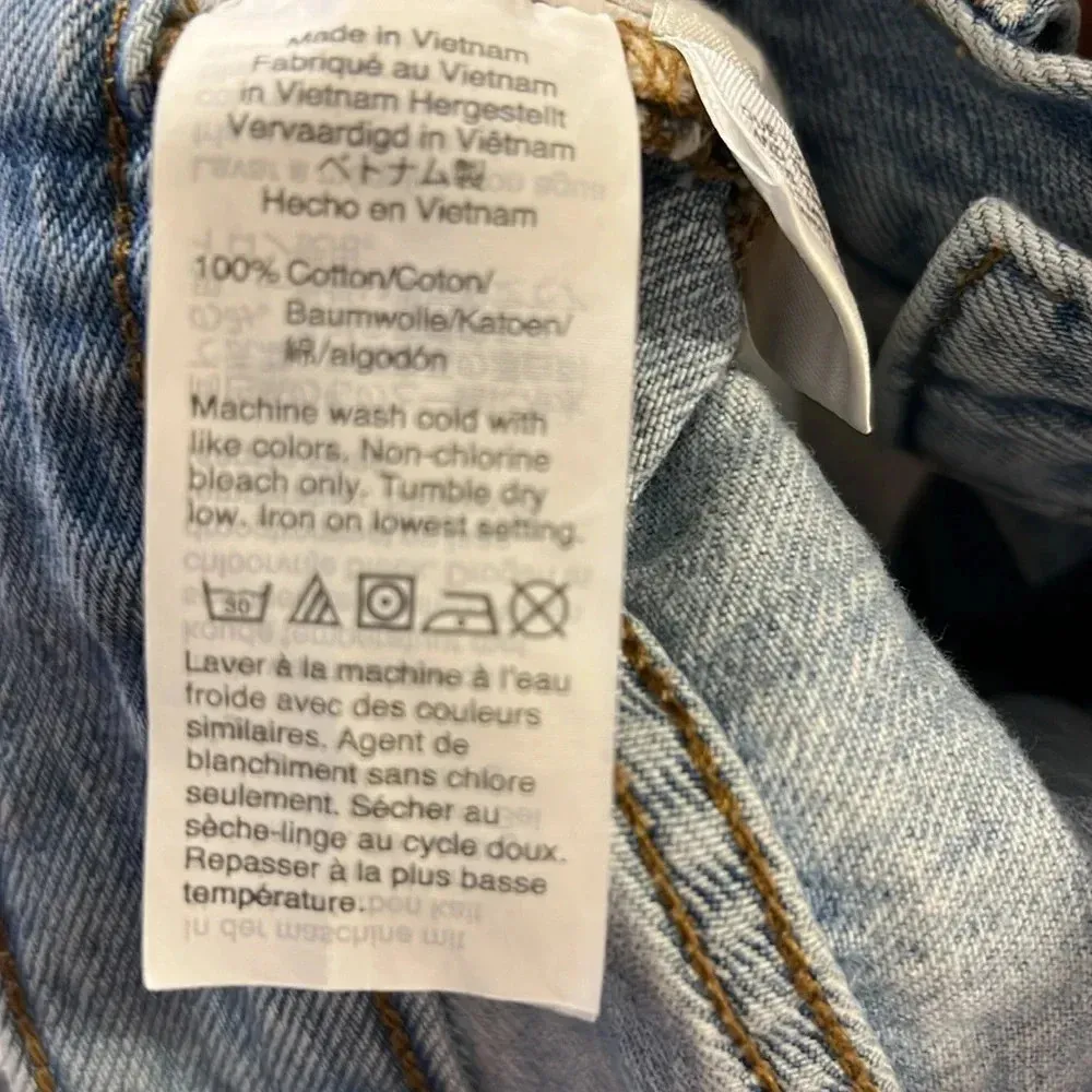 Madewell The Perfect Jean short high waisted size 27 - Image 13