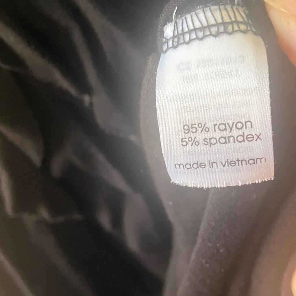 FINAL MARKDOWN Lane Bryant Black Ruffle Tank Top 18/20 - Image 4