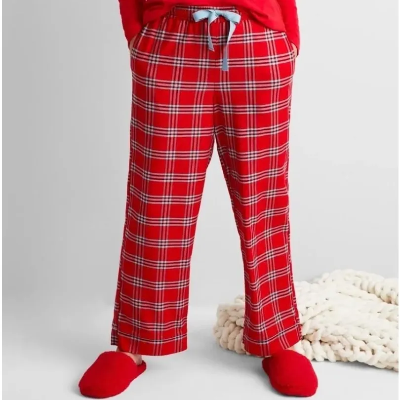 Brand New State of Day Women's Size 2XL XXL Red Plaid Pajama Lounge Pants - Image 2