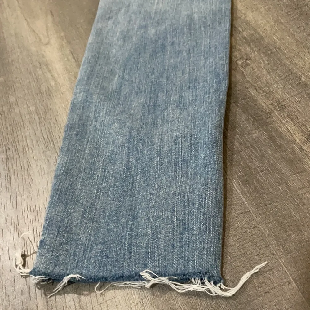 Free People FP button fly raw hem jeans size 29 - Image 8