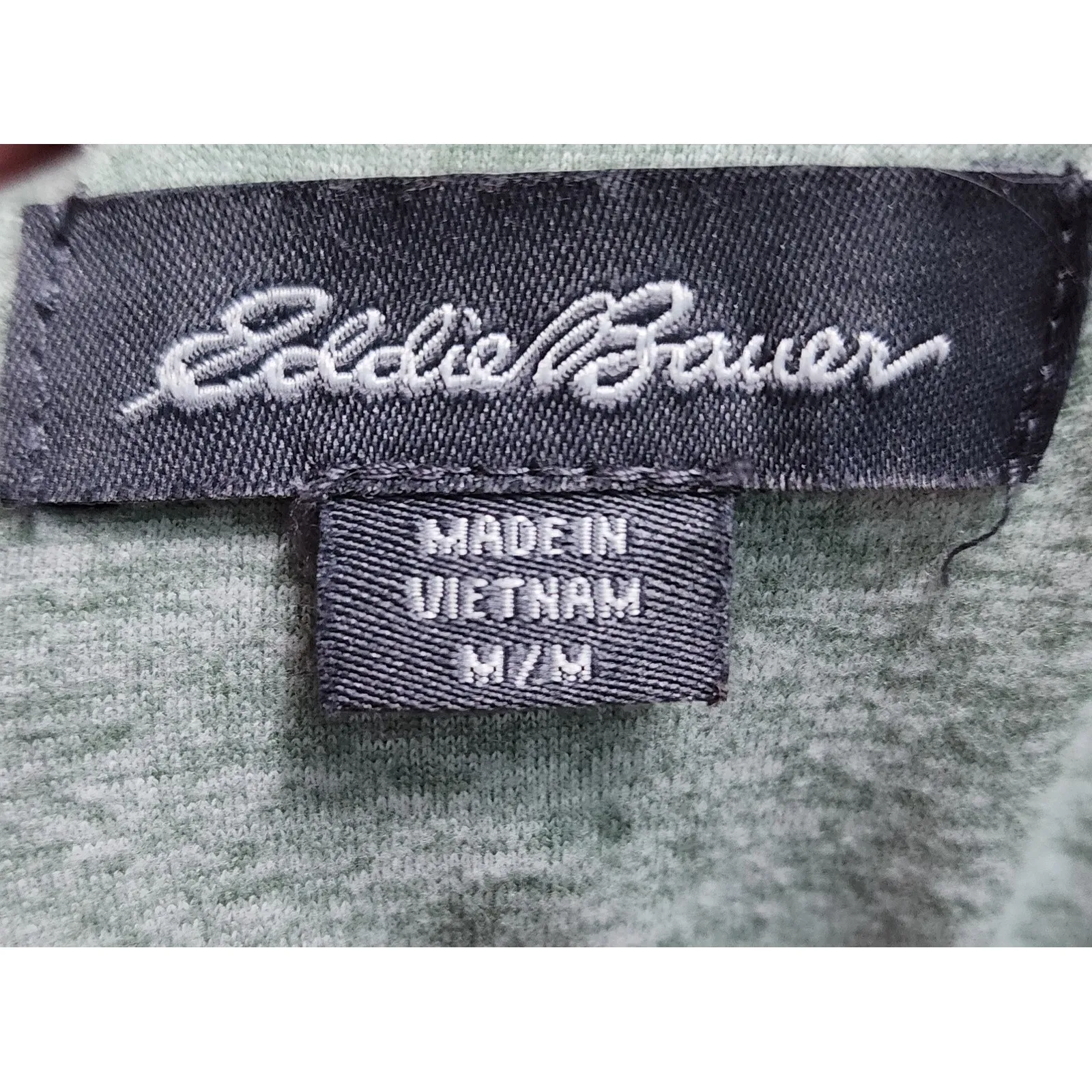 Eddie Bauer Grey Racerback Tank Dress Pockets Midi Athleisure Womens M‎ - Image 4