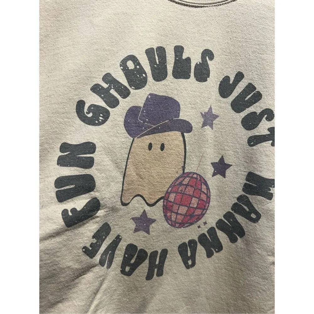 Super Mrkt. Ghouls Just Wanna Have Fun Halloween Crewneck Woman’s Size M/L Size M - Image 4