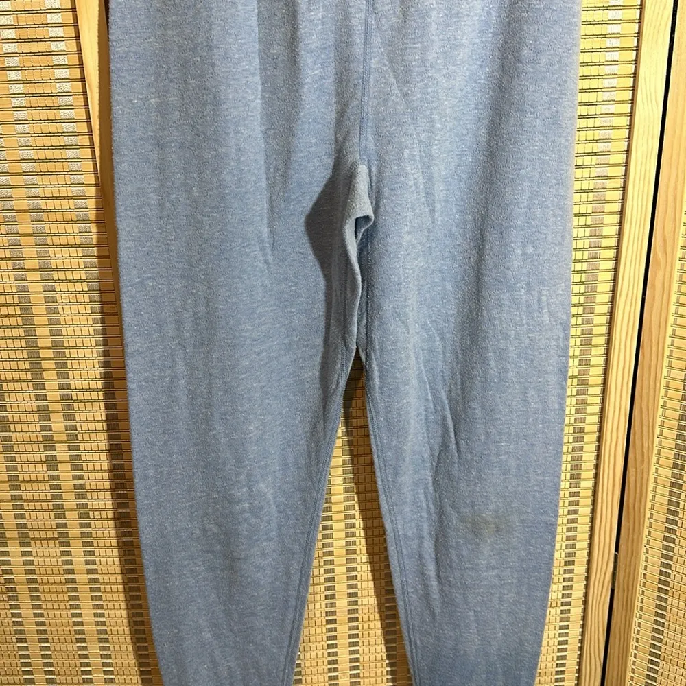Vintage Two Piece Light Blue Pajama Set JE Morgan Top La Dees Bottoms XL Size L - Image 8