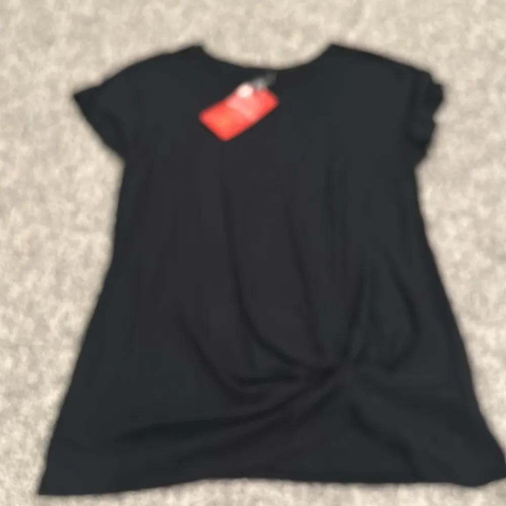 NWT Evereve Bobi Slub Tuck Tee Sz L - Image 5