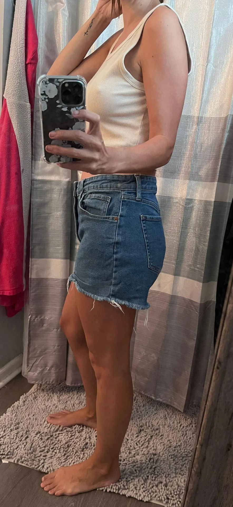 Jean Shorts Size 10 - Image 2