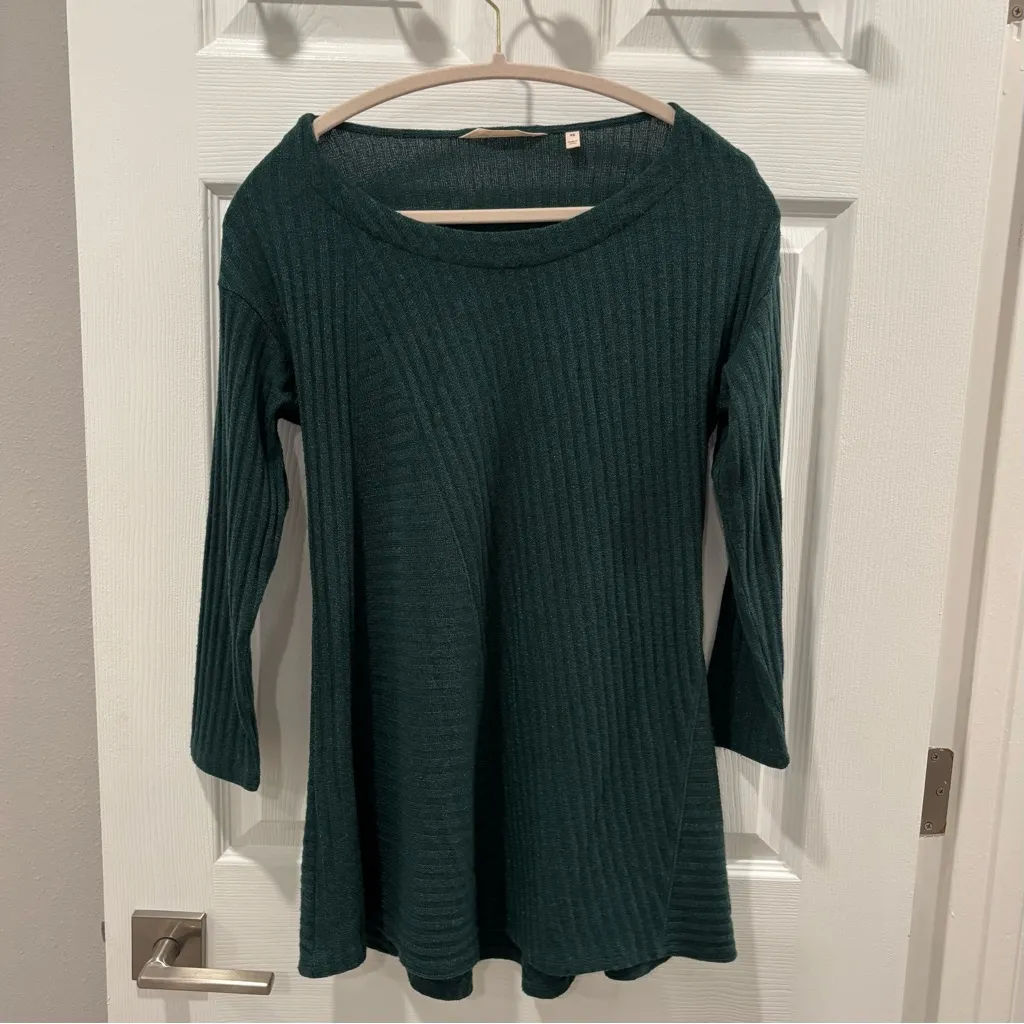 Soft Surroundings Emerald‎ Green Sweater size XS - Image 5