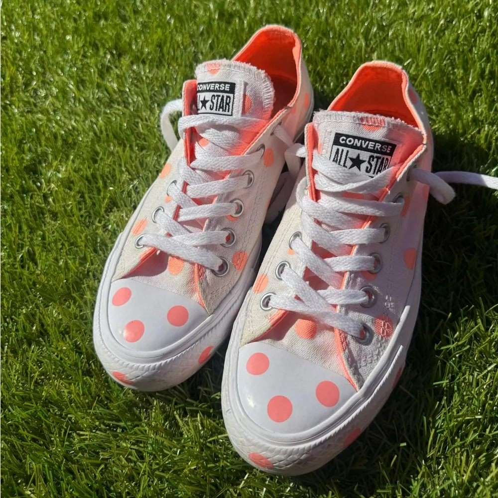 Converse All Star Polka Dot Sneakers - Image 2