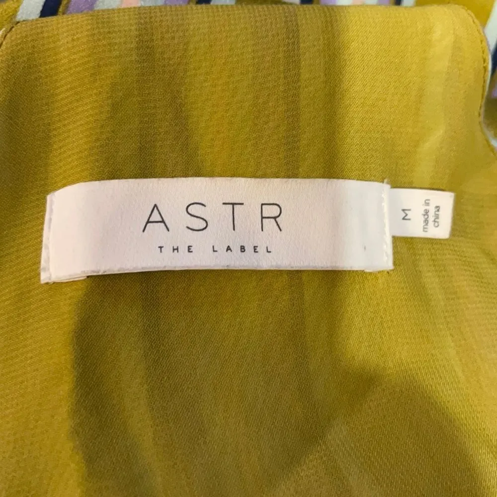 Astr Multicolored Striped Full Length Jumpsuit M - Image 13