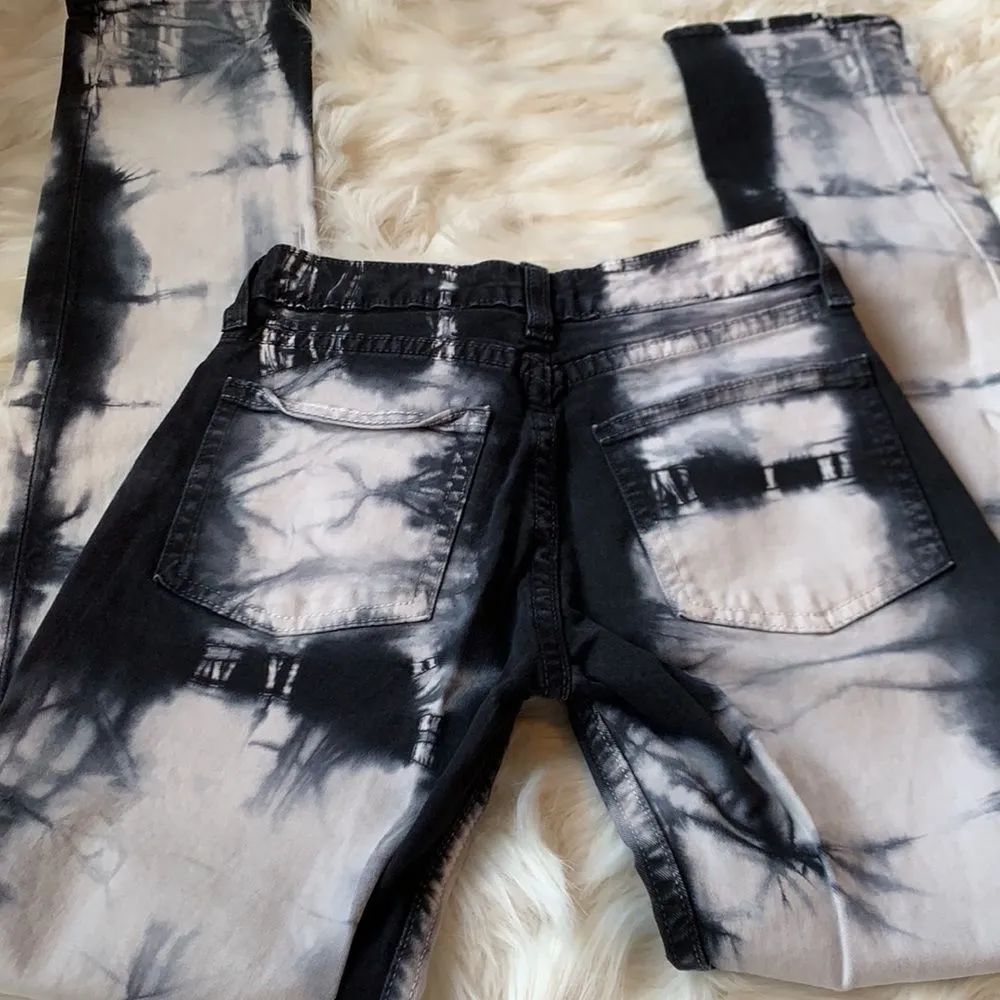 American Apparel The Slim Slack Lite Tie Dye Jeans Size 24 - Image 3