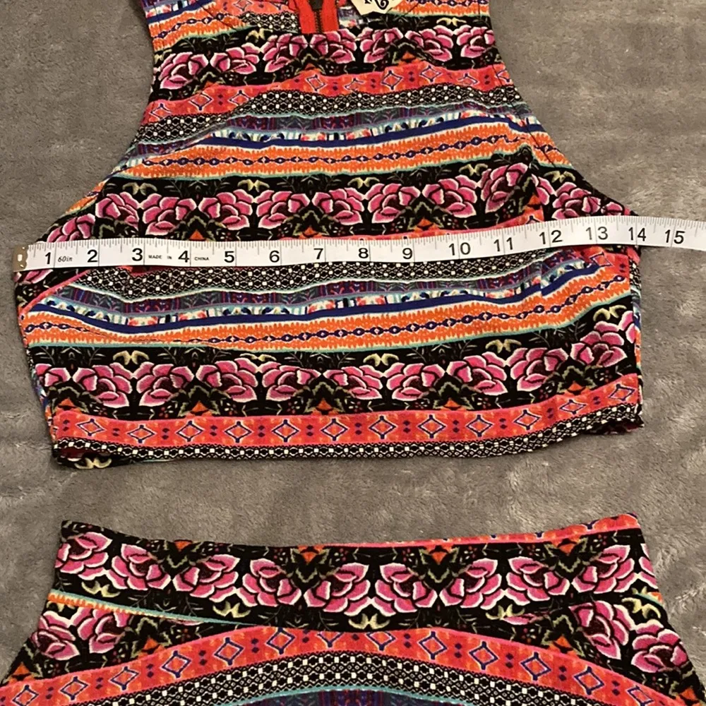 Show Me Your Mumu Cropped Top & Skirt Set Camille Circle Crop Top & Skirt Size S - Image 11