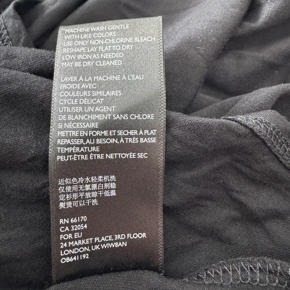 Free People Beach X-Small Hi-Low Maxi Skirt Smocked Waist Front Slit Stretch - Image 8