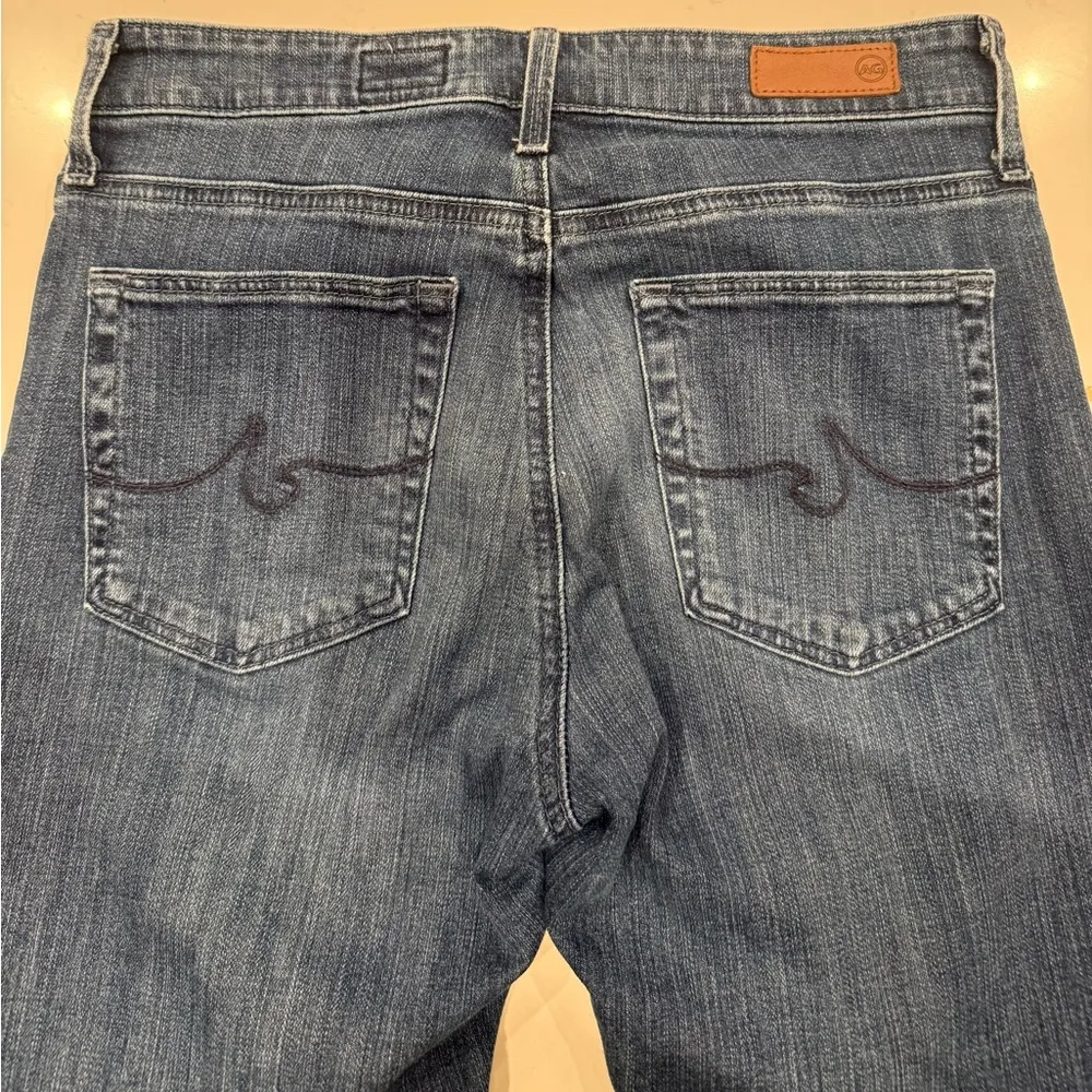 AG Adriano Goldschmied Farrah High Rise Skinny Ankle Jeans 26 Sirius Raw Hem - Image 6