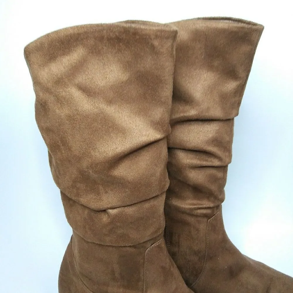 ZOE & ZAC Sz 6 Brown Midi Boots - Image 4
