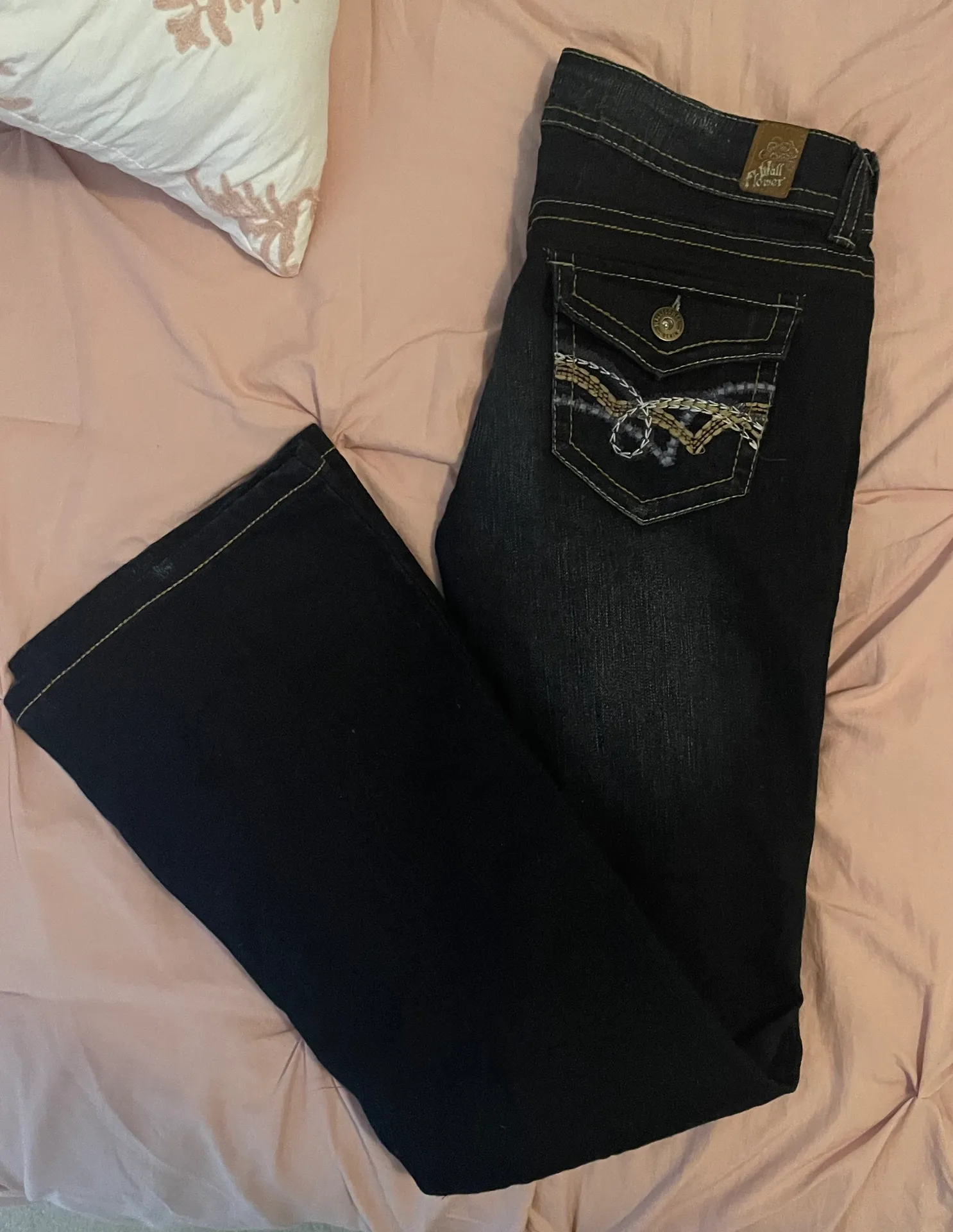 Wall Flower Low Rise Jeans - Image 2
