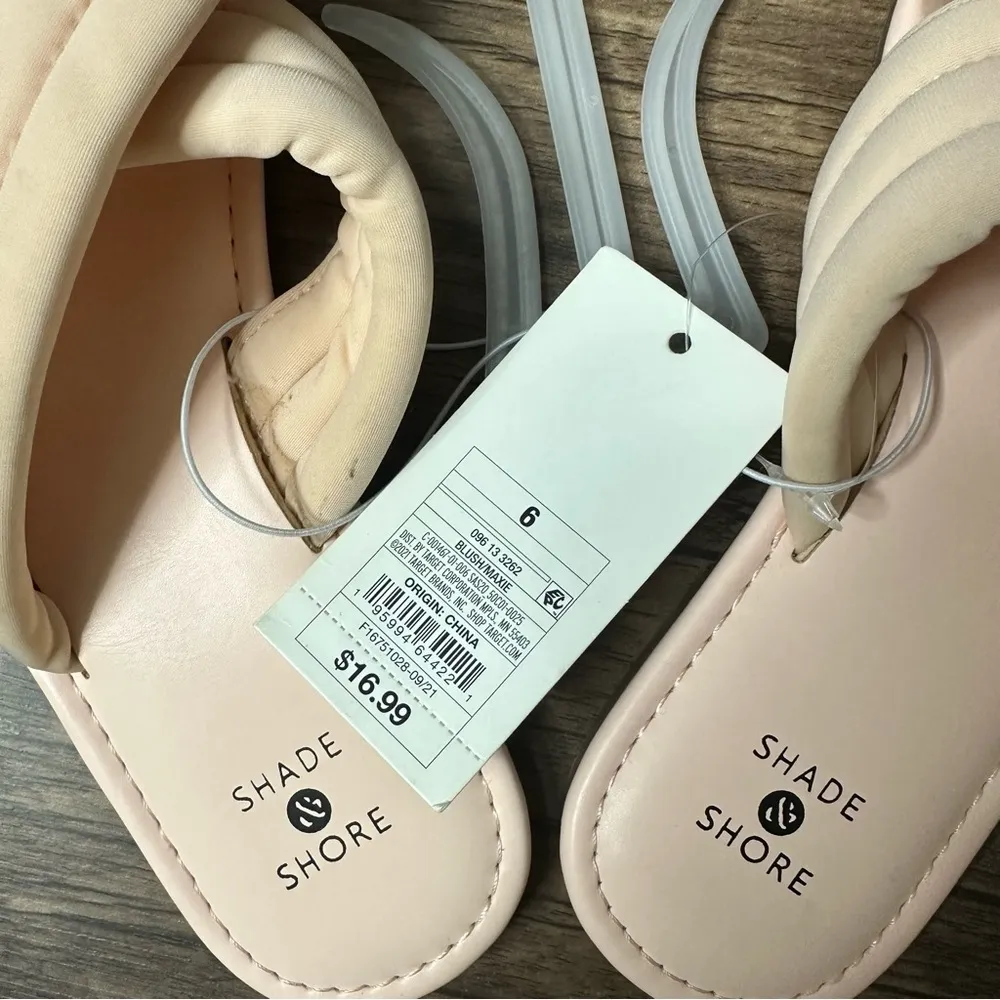 Pink Shade & Shore Slide Sandals size 6 - Image 3