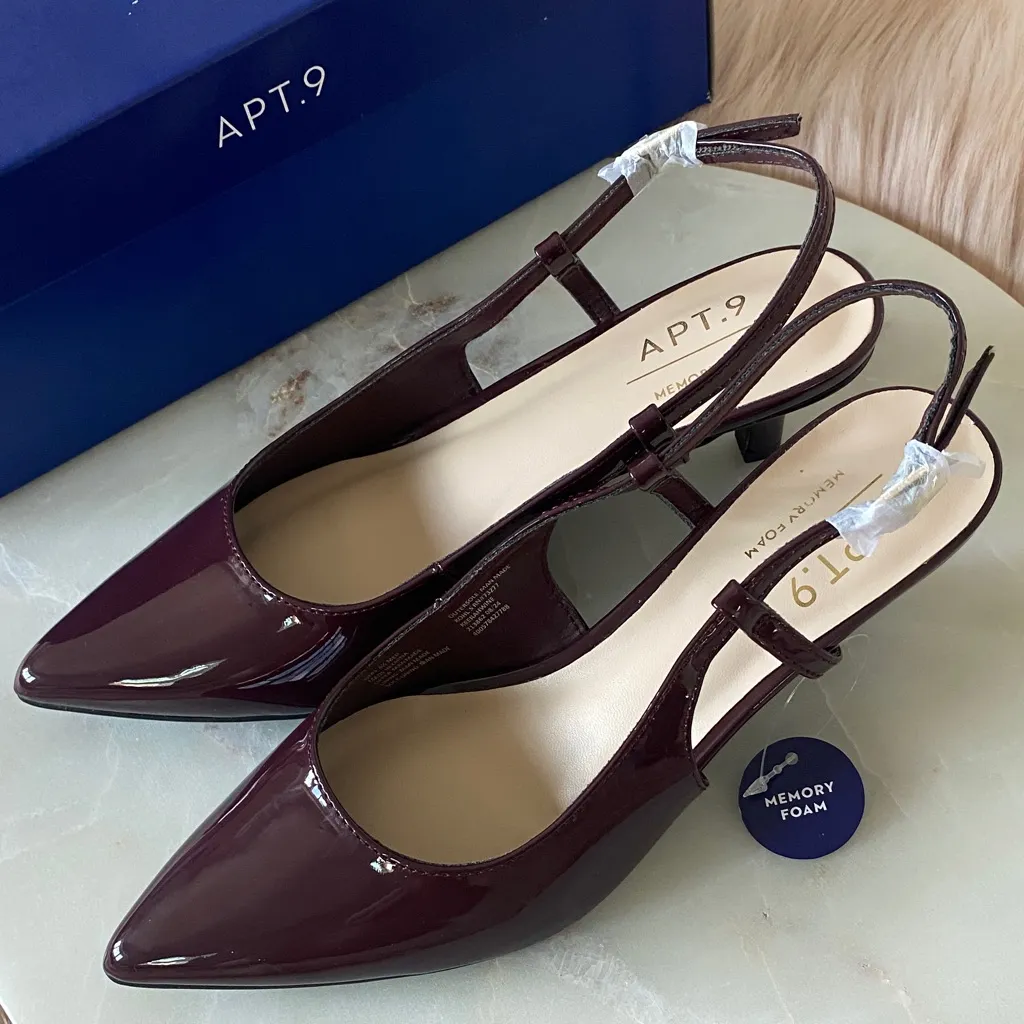 NWT Apt. 9 Keerah Women's Slingback Kitten Heels - Image 2