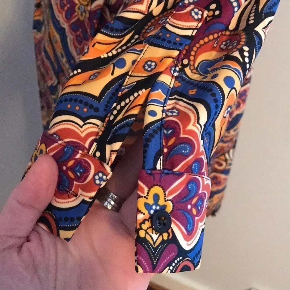 NWT Aryeh Printed Wrap Mini Dress - Image 5