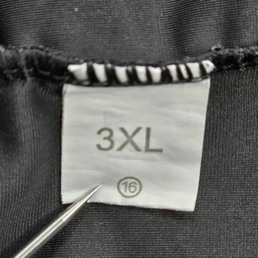 Black Swimwear‎ Swimsuit Bikini Bottom Shorts Size 3XL - Image 3