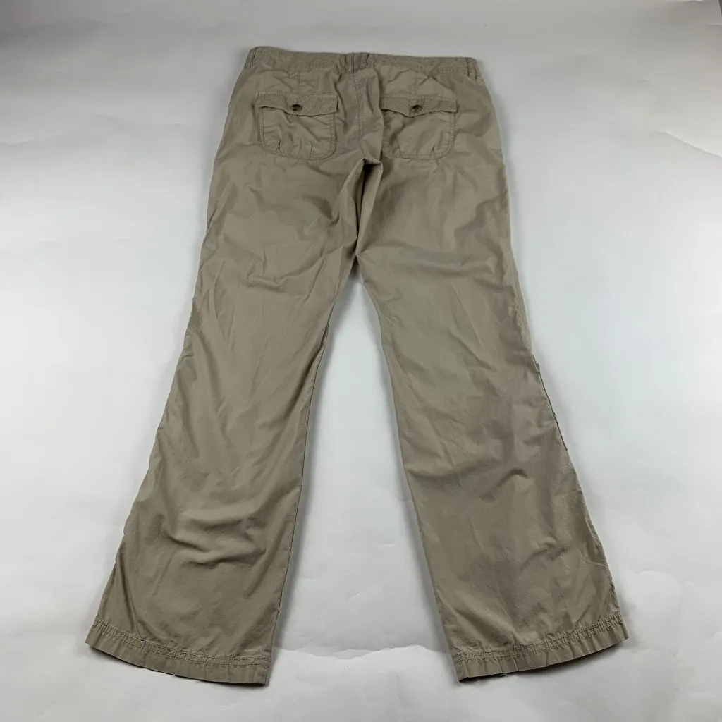 Old Navy Retro Khaki Canvas Roll Cuff Pant 8R - Image 6