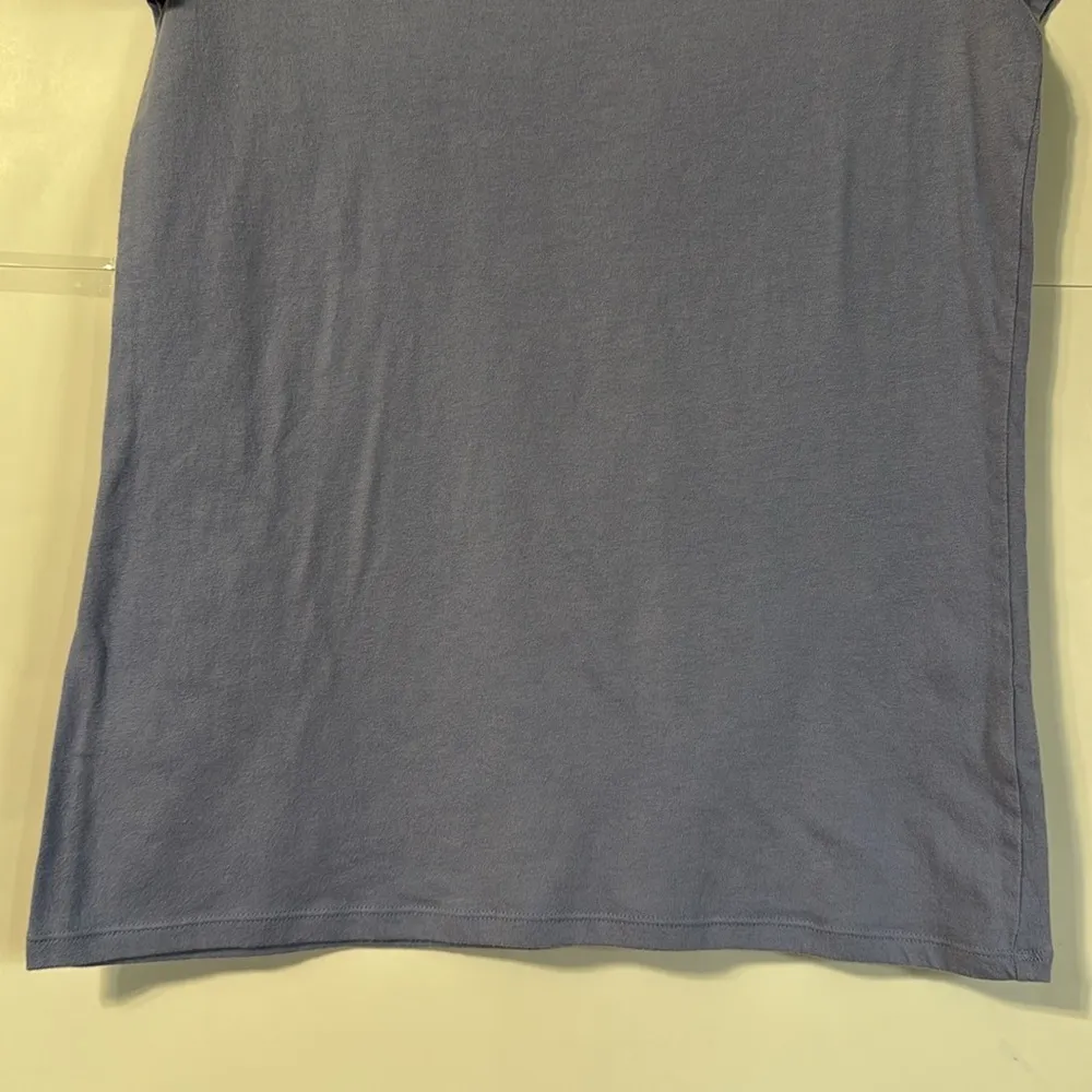 VS Pink Everyday Foil Logo Crewneck Short Sleeve Tee Lavender Size S - Image 9