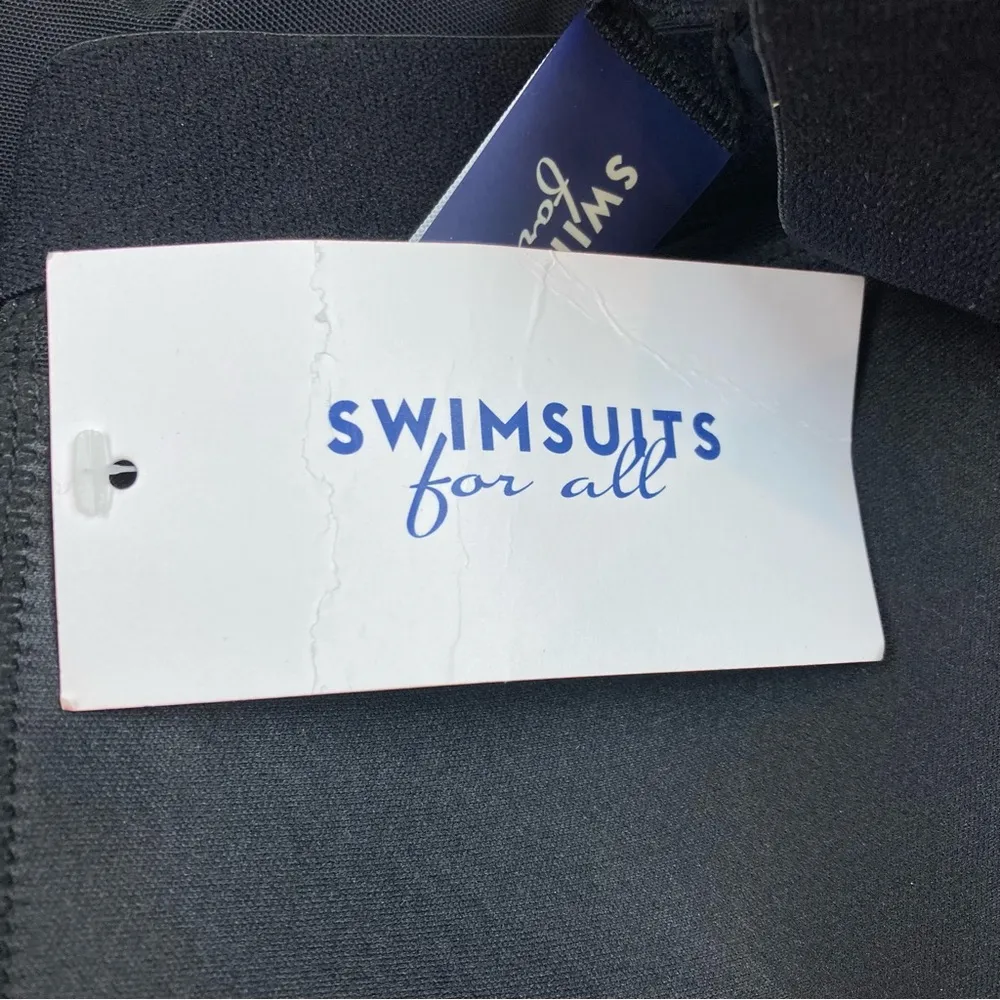 Swimsuits for All Plus Size Surplice Wrap Swimsuit NWT - Size 32 - Image 11