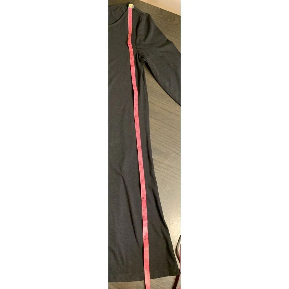 The Limited Midi Dress Women's Petite Medium Black‎ Semi Formal Stretch Minimal - Image 8