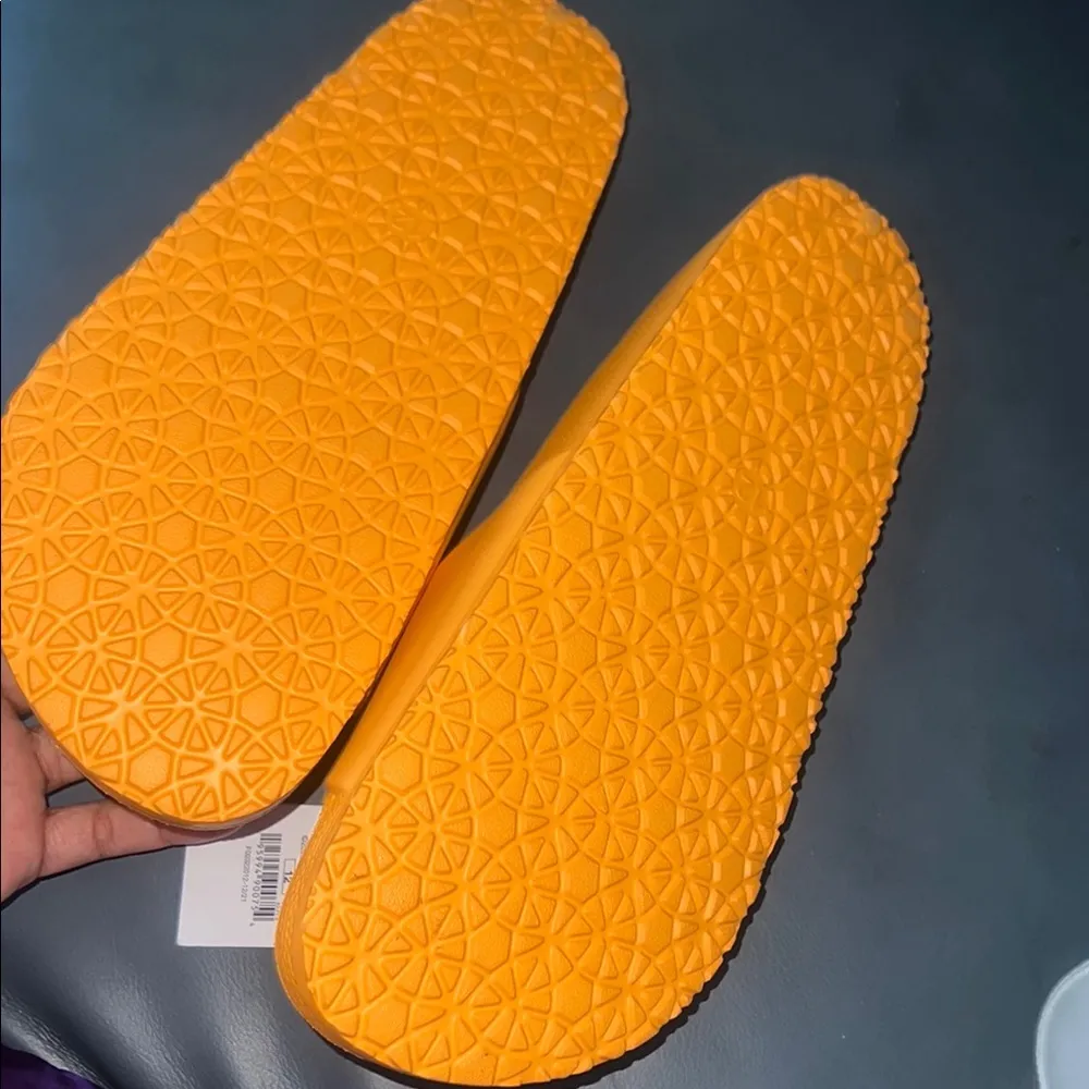 Shade & Shore Vibrant Orange Slide Sandals 12 - Image 6