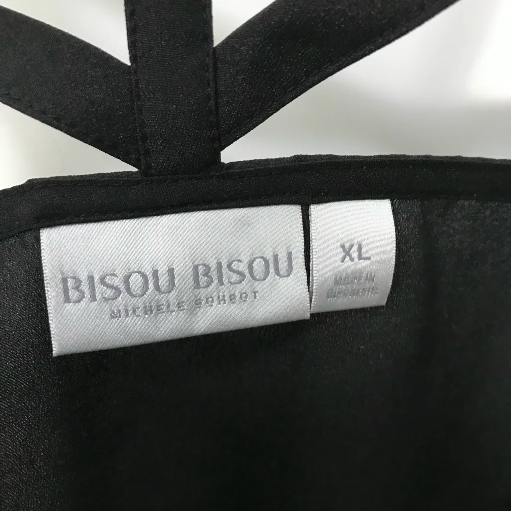 Bisou Bisou Multicolor Print Sleeveless Shirt Blose Top XL EUC - Image 3