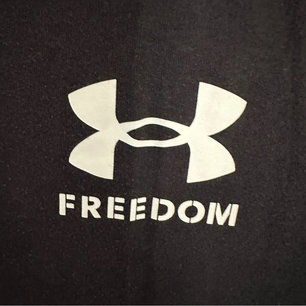 Under Armour Black Freedom T-Shirt - Image 2