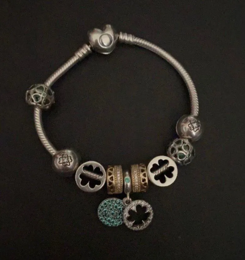 Pandora Luck & Courage Four-Leaf Clover Charm - Image 3