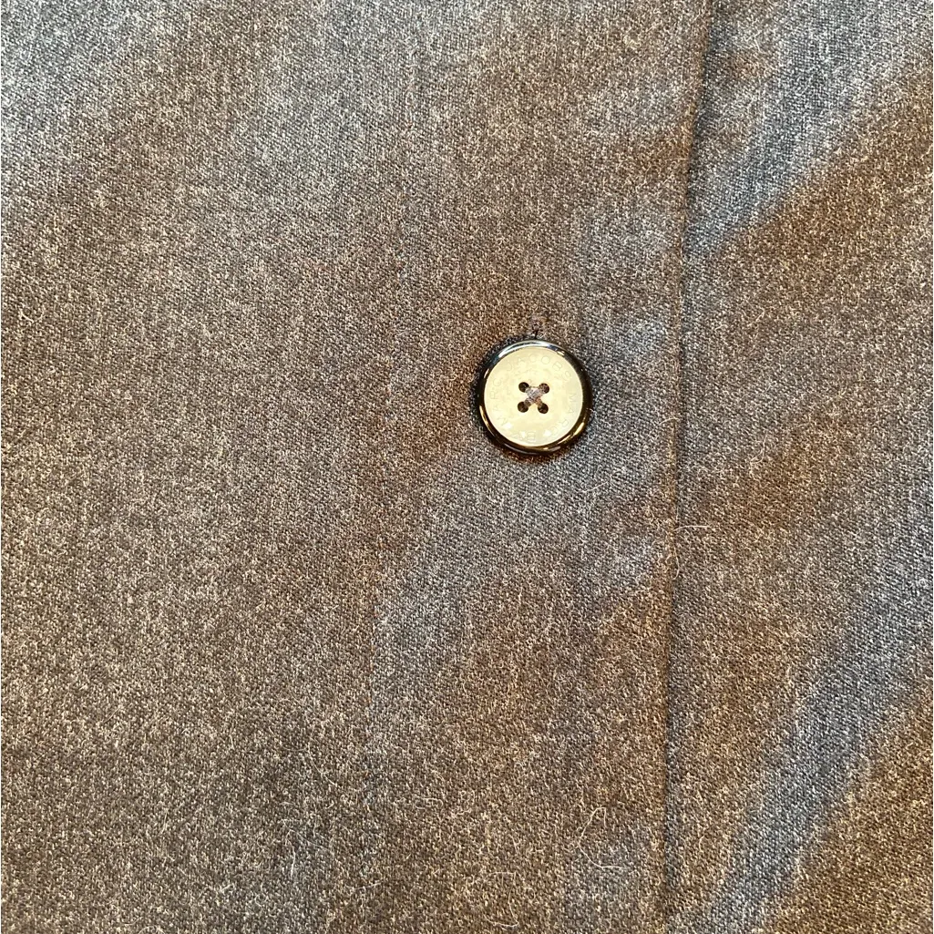 Marc by Marc Jacob’s Dark Grey Classic Shirt Dress, Crew Neck, Size‎ XS - Image 4