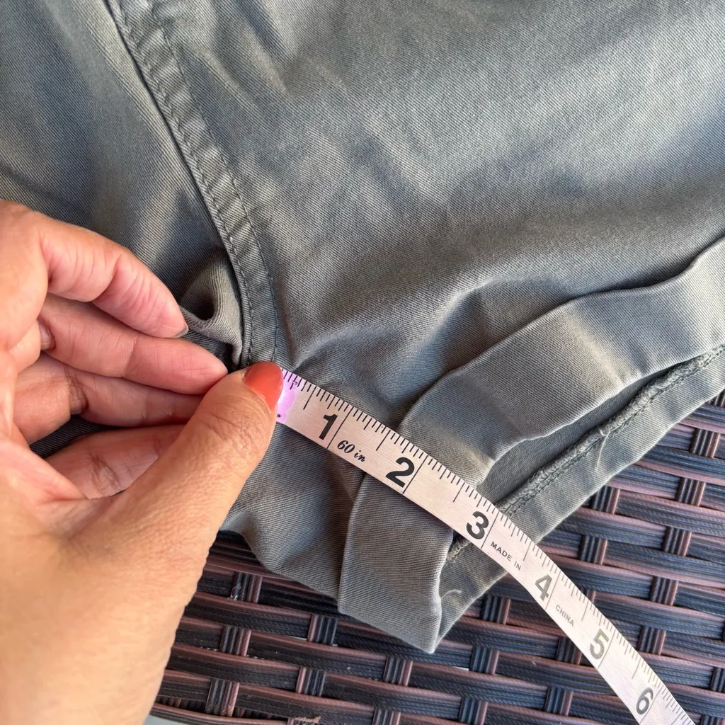 Casual Women's Cargo Shorts Gray - Image 7