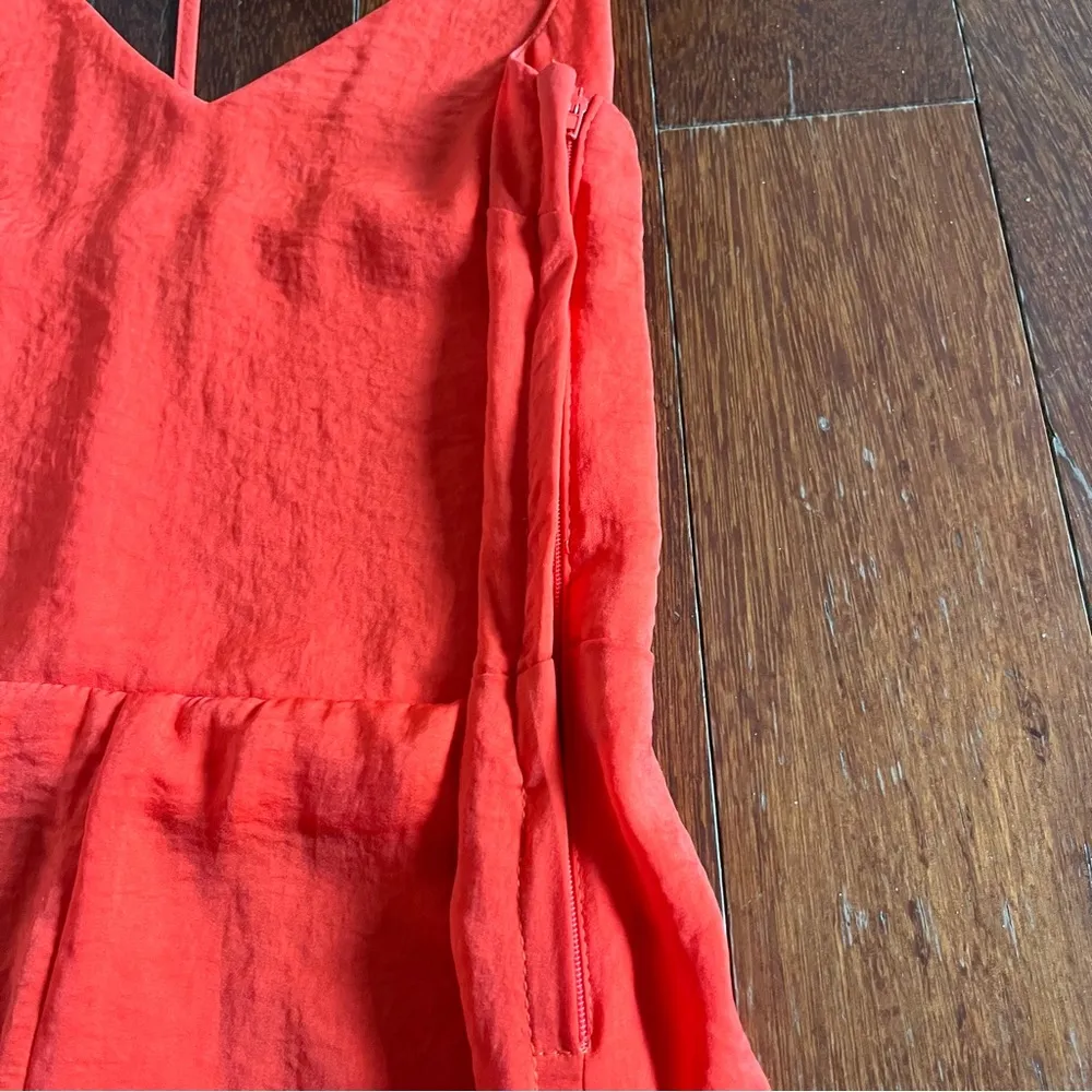 H&M | Orange Romper Size 2 - Image 5
