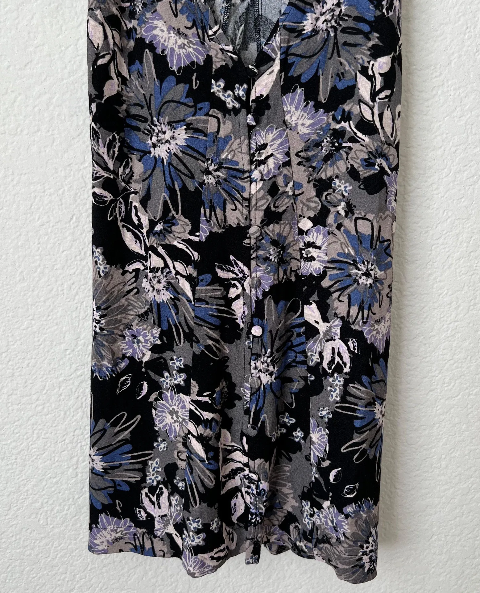 Purple Floral Dress - Image 4