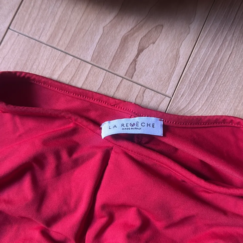 La Reveche Lillibet Dress Red - Image 3