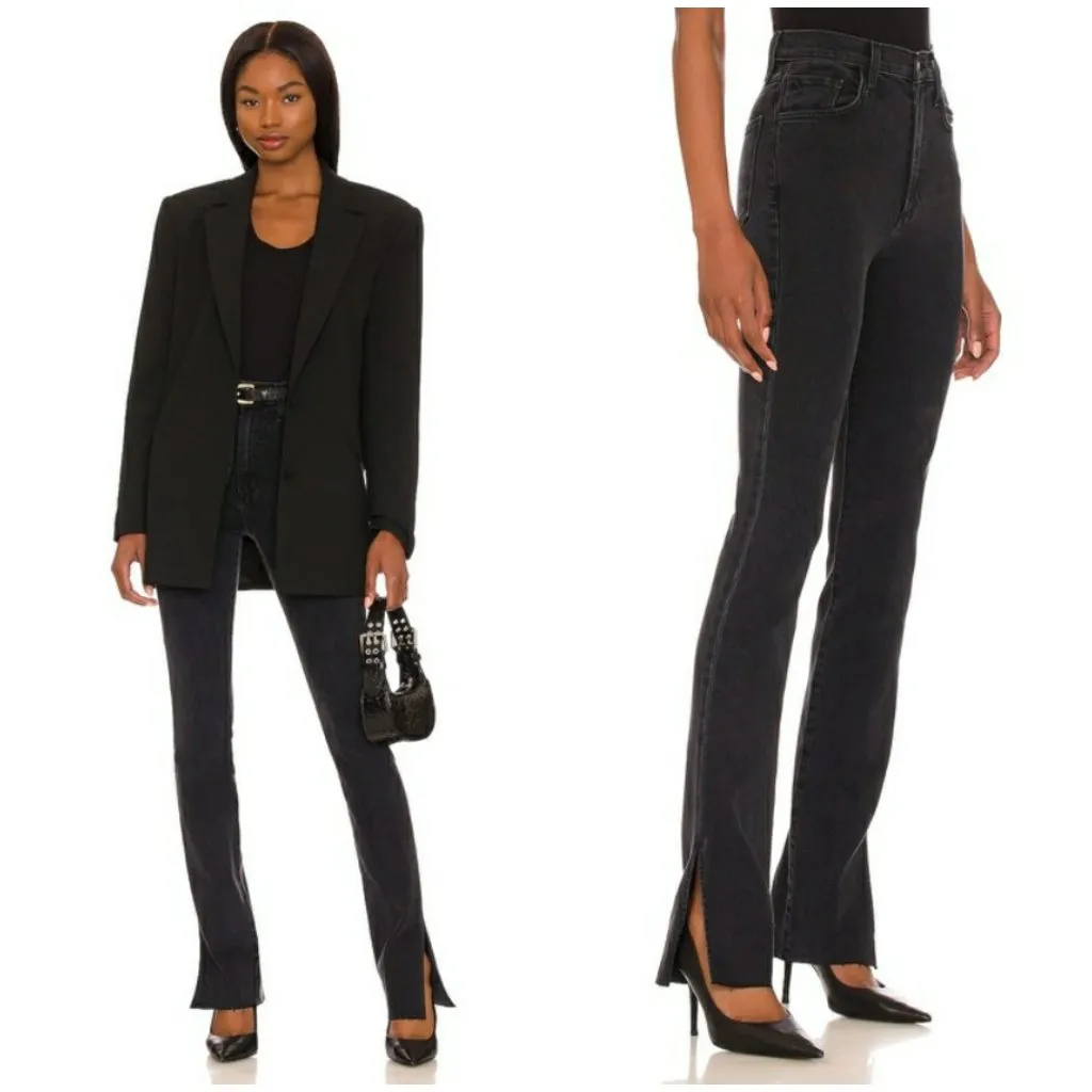 đź’•FAVORITE DAUGHTERđź’• Valentina Tower Super High Rise Jeans ~ Boulder 29 NWT Black - Image 9