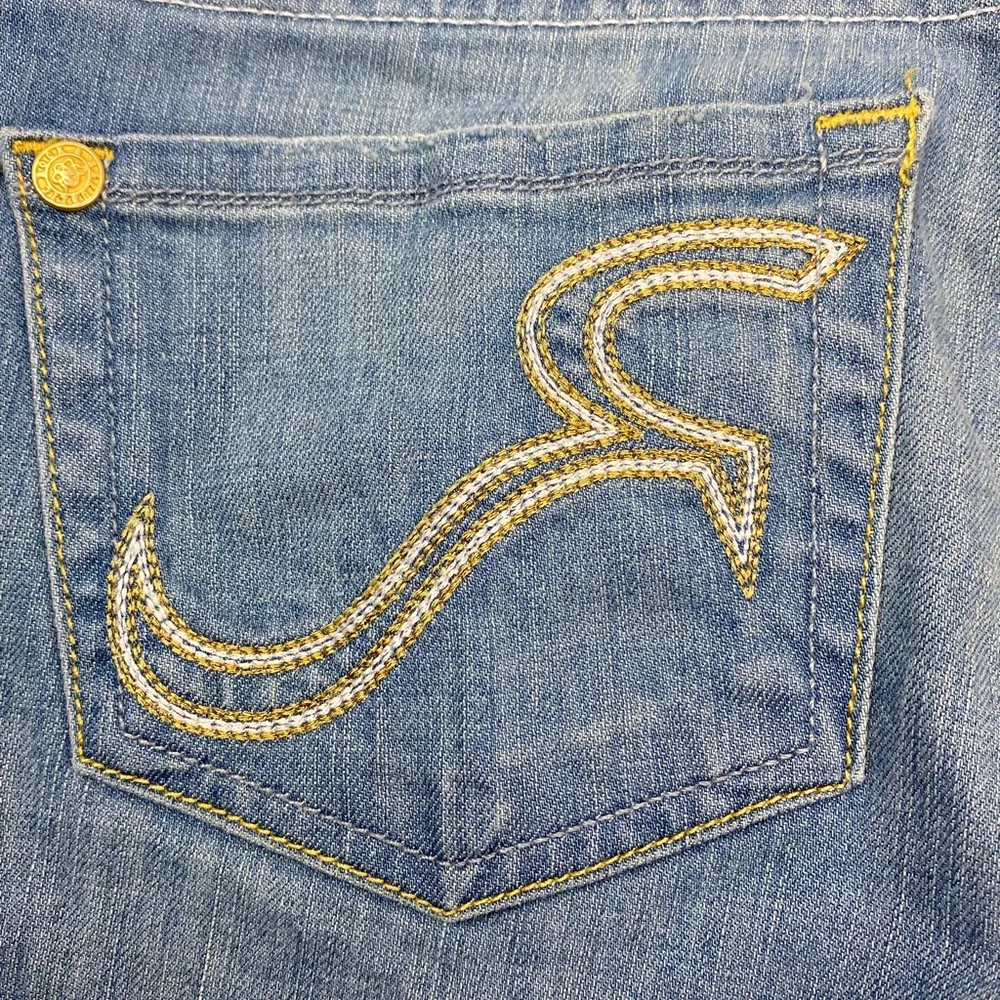 Rock & Republic Jeans with Gold Thread Size 25 - Image 5