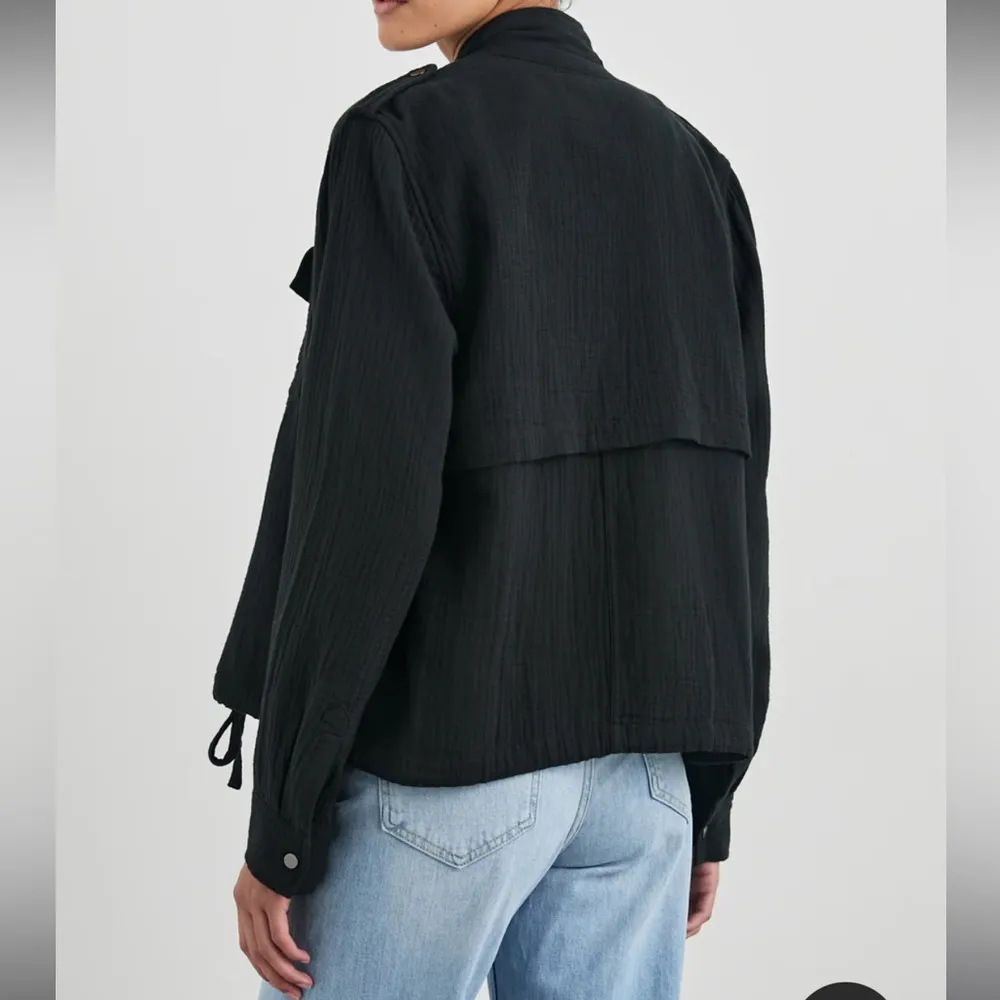 Rails Black Gauze Collins Jacket Vest - Image 9
