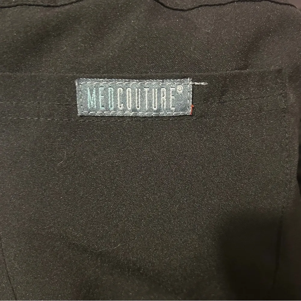 🦋 Black Jogger Pants Casual Athleisure Athletic Casual Workout Medium - Image 2