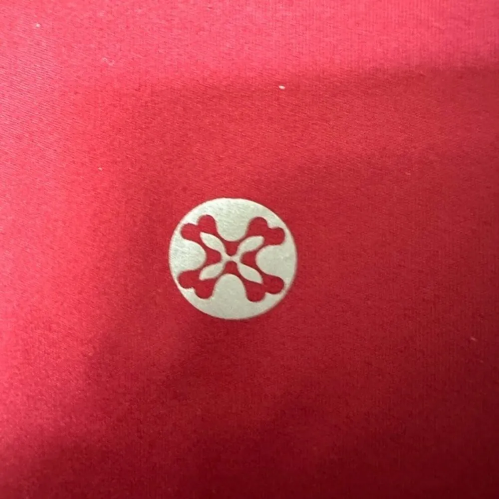 Red Athletic Workout Leggings Athleisure Activewear size Medium - Image 10