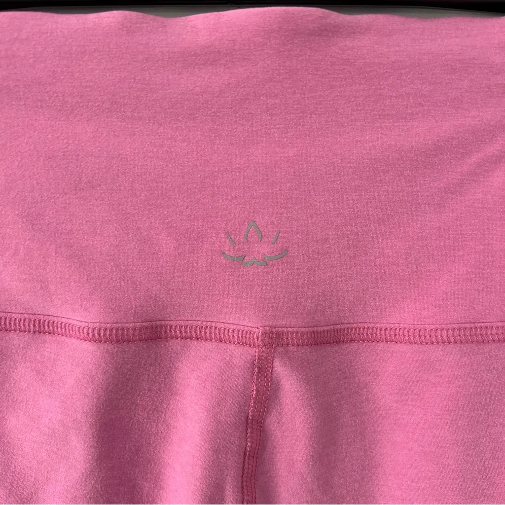 Beyond Yoga Spacedye At Your Leisure Leggings Pink Bloom Heather 24in Large - Image 4