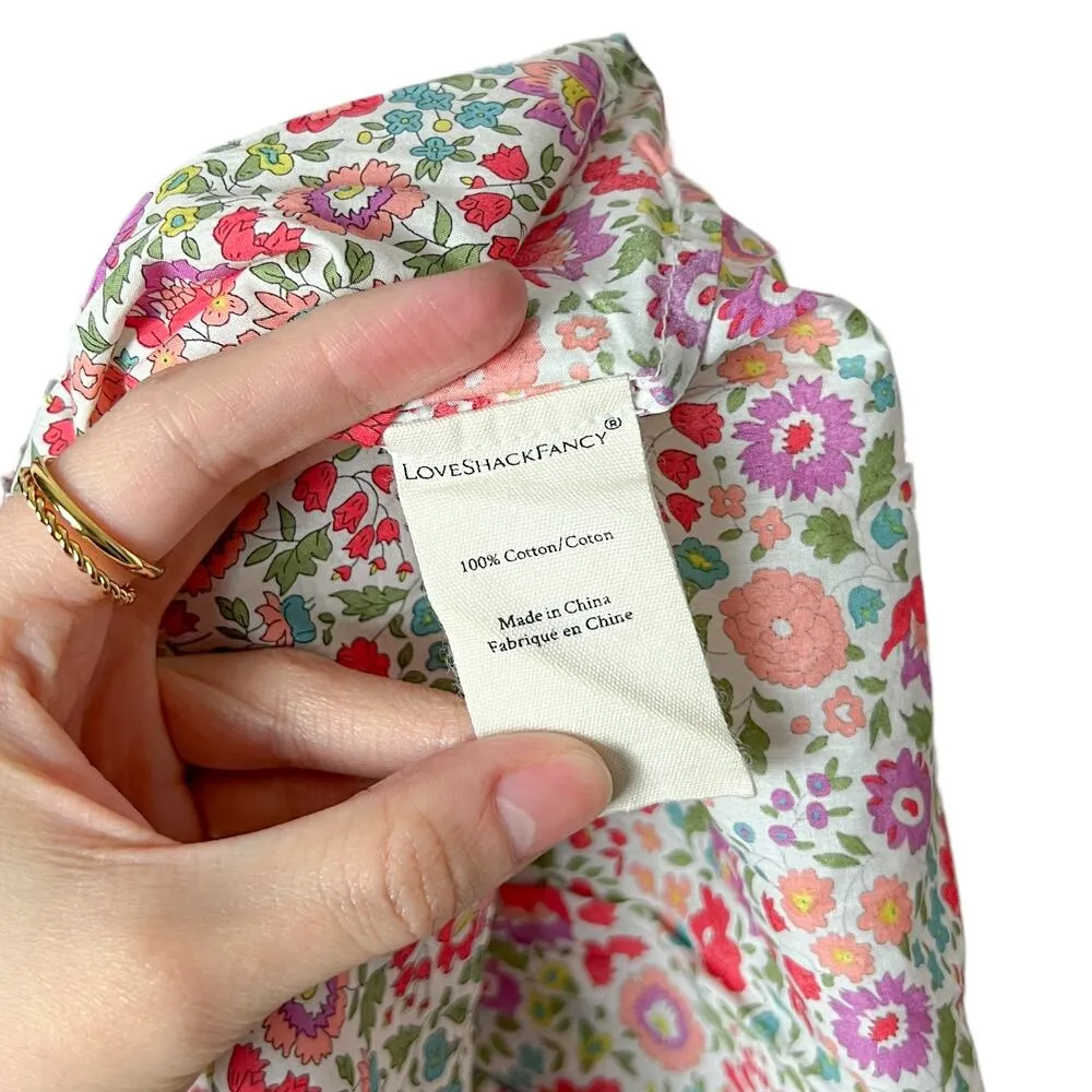 Loveshackfancy x Liberty Minnie floral smocked prairie cottage core midi dress - Image 7