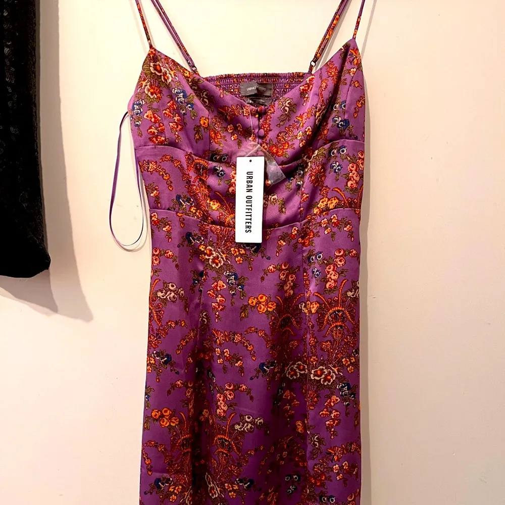 NWT  purple floral dress - Image 2