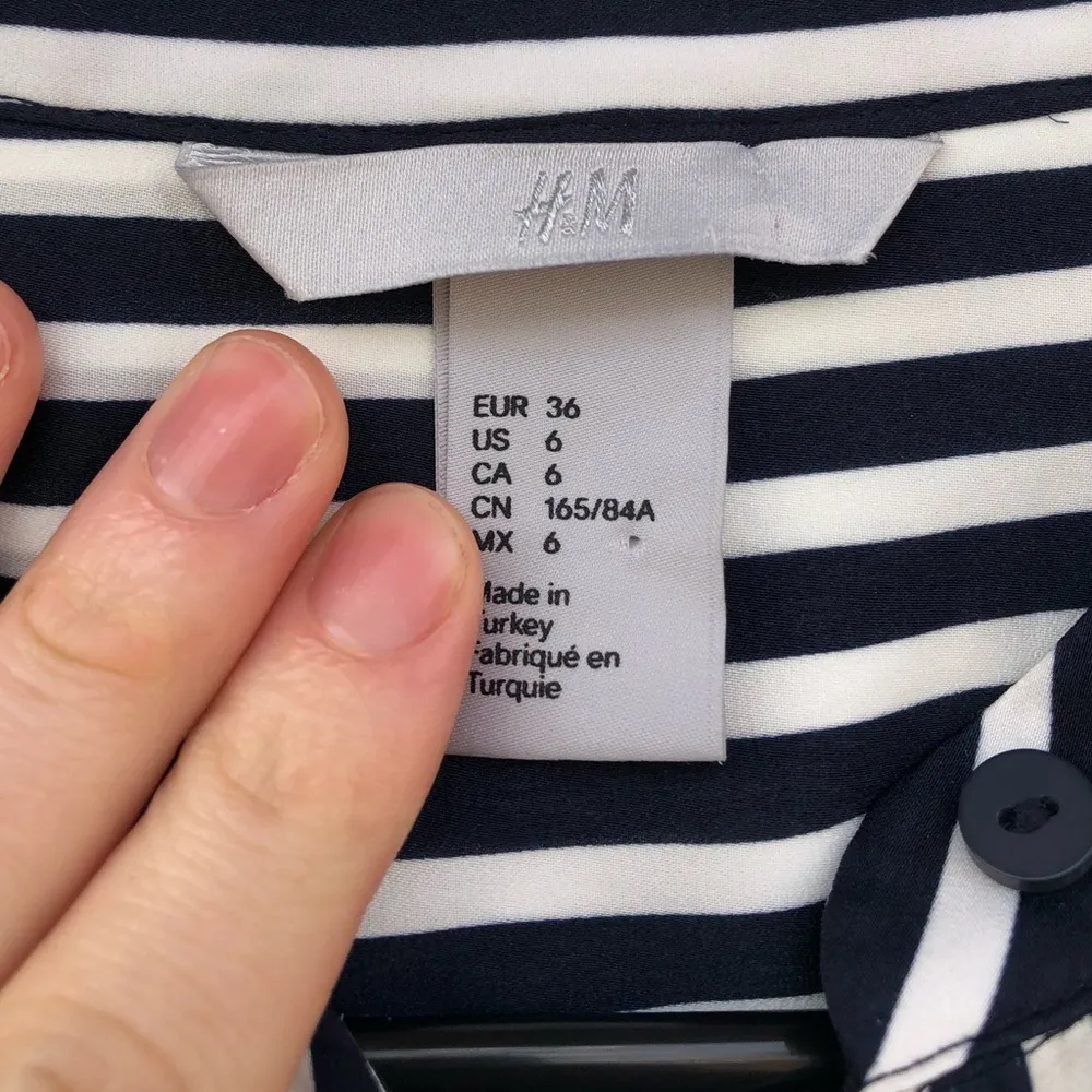 Navy Striped Top - Image 5