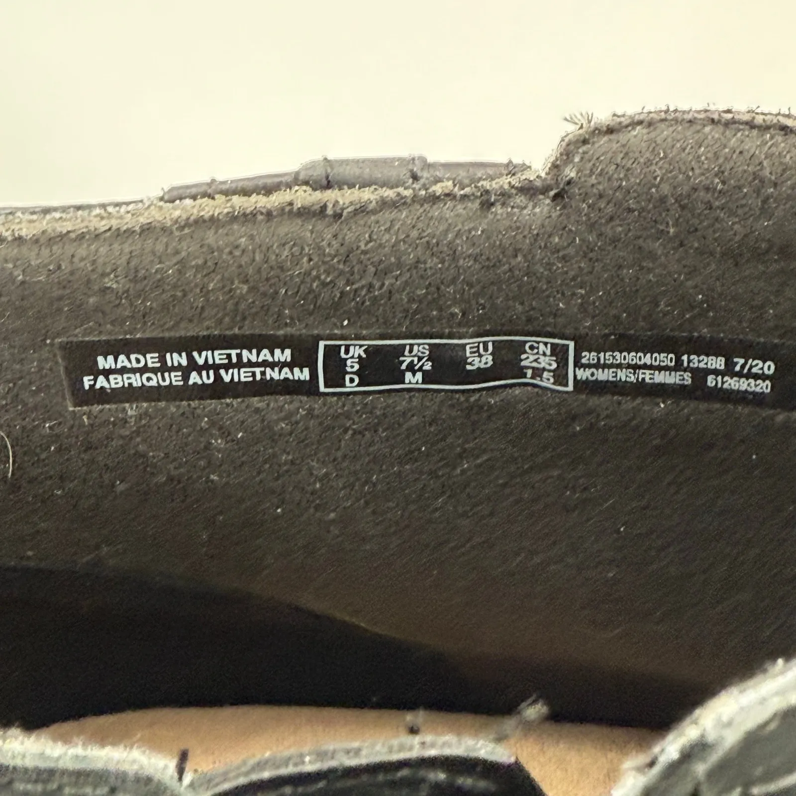 Clarks Adreena Lilac Ankle Boots SZ 7.5 Black Nubuck Booties Block Heel Leather - Image 15