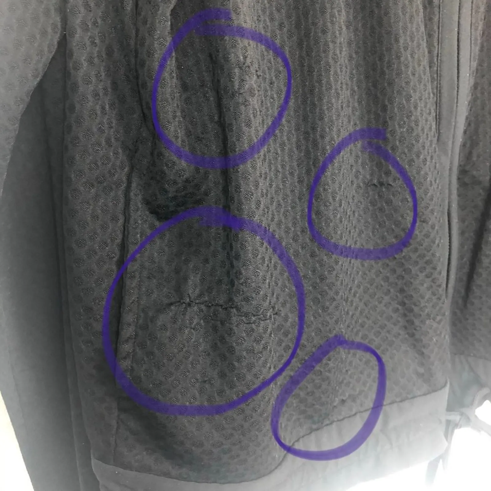 GAP I Women's Active Wear Black Zipper Jacket - Image 9