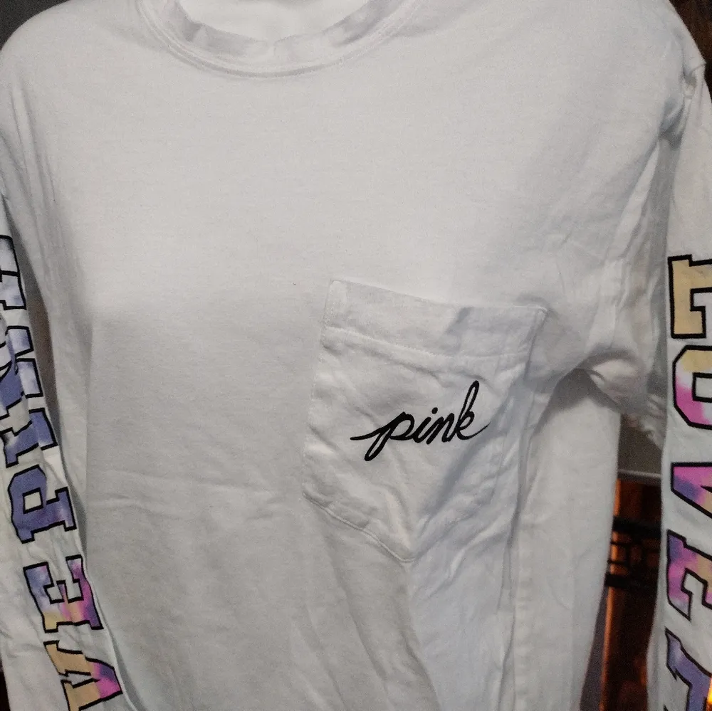 Victoria's secret PINK Long Sleeve Graphic Tee - Image 2
