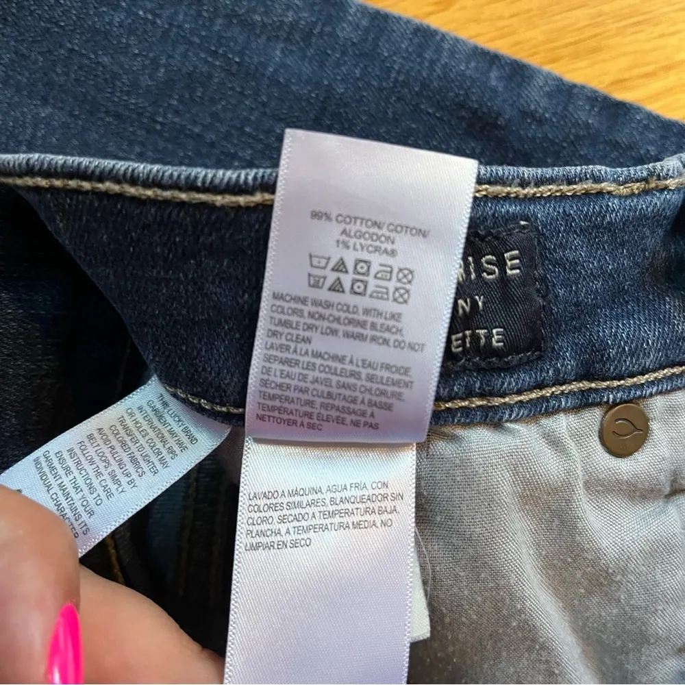 Lucky Brand high rise skinny Bridgette jeans size 4 / 27 ankle - Image 7