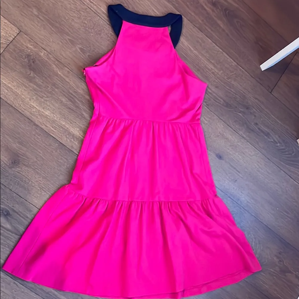 Cynthia Steffe Pink Embellished Tiered Sundress size 6 - Image 5